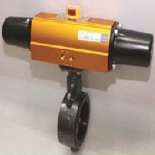 Single Pneumatic automatic Butterfly valve